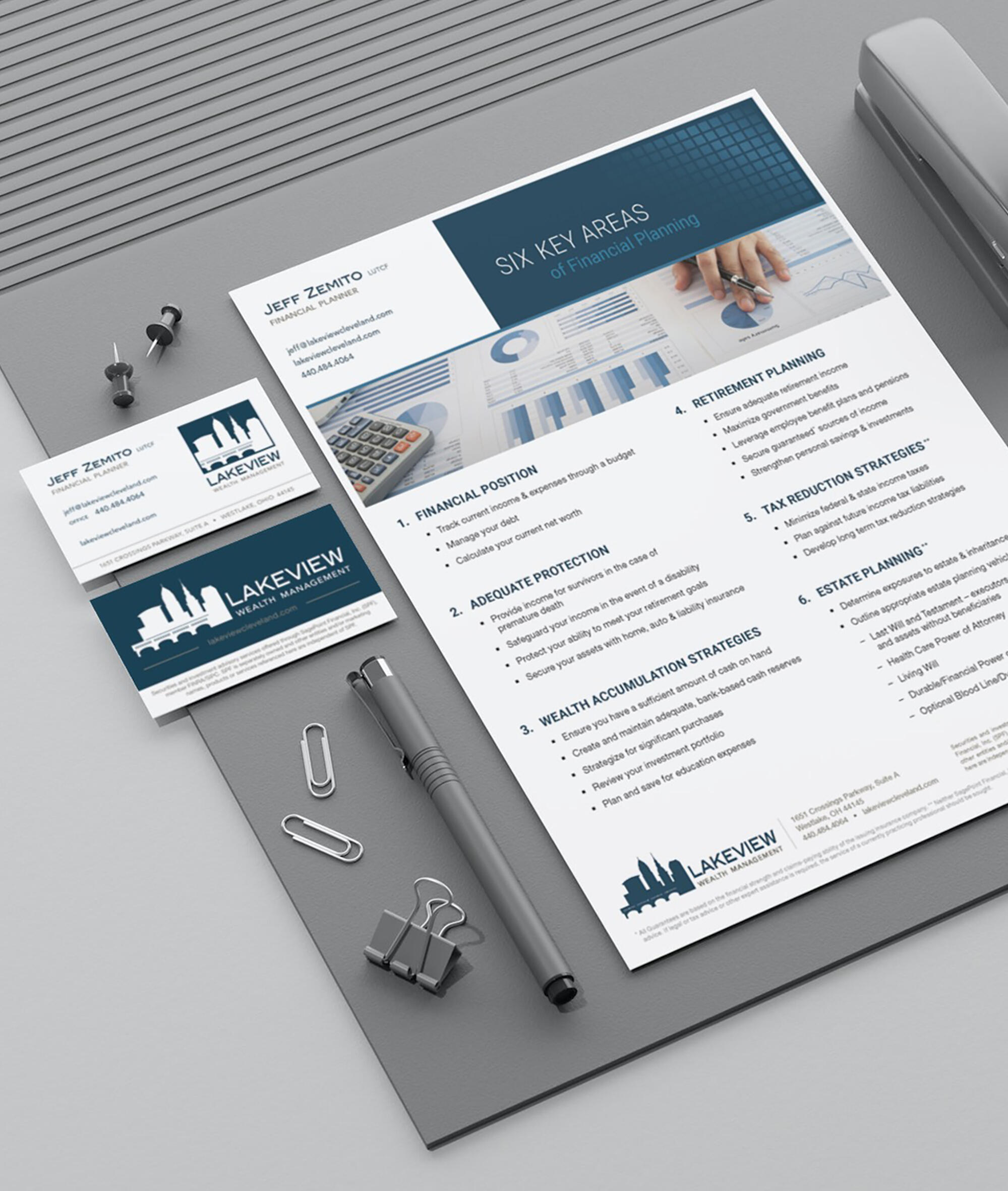 Financial services branding